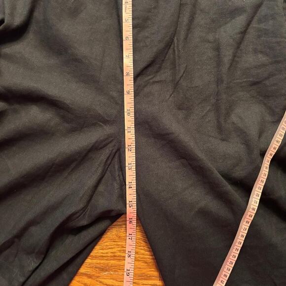 Old Navy Womens High Rise Wide Leg Pants Sz XXL Black Linen Blend Comfort NWT - Picture 8 of 11